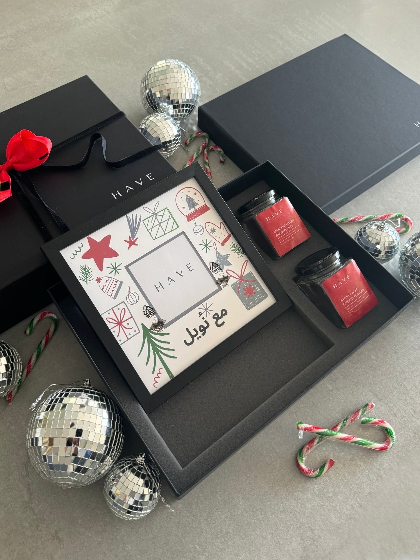 Christmas frame مع نويل