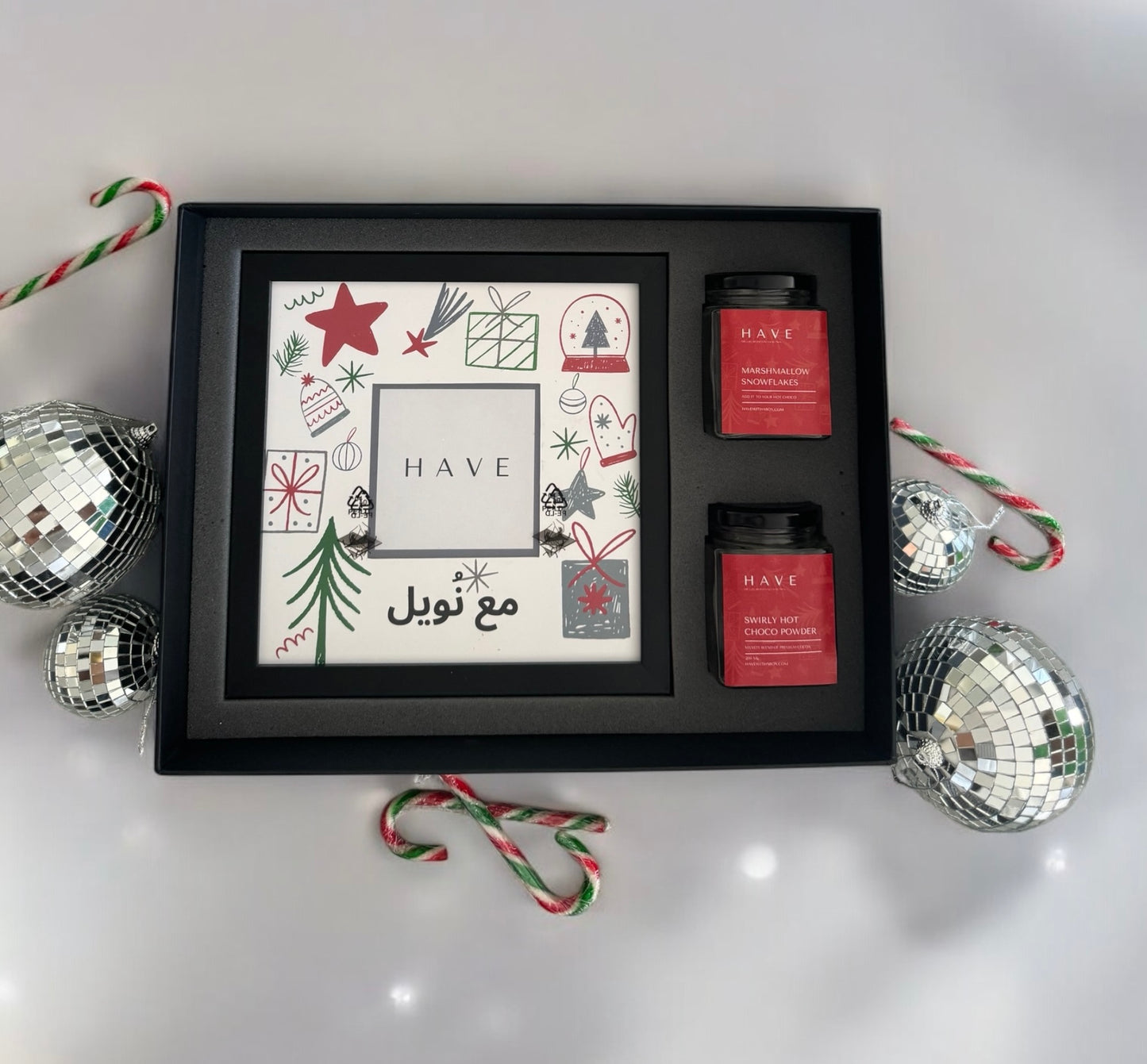 Christmas frame مع نويل