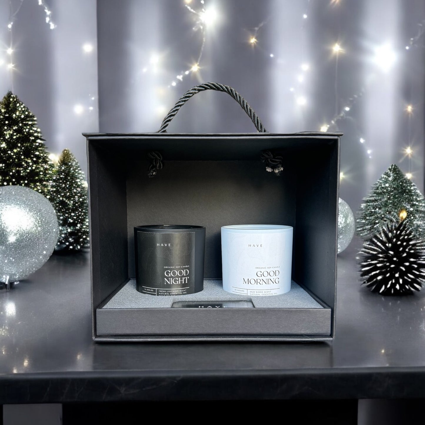 Morning Bliss & Night Serenity Candle Set