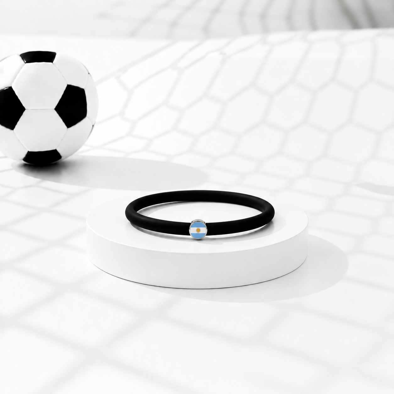 Argentina - Blue & White Bracelet