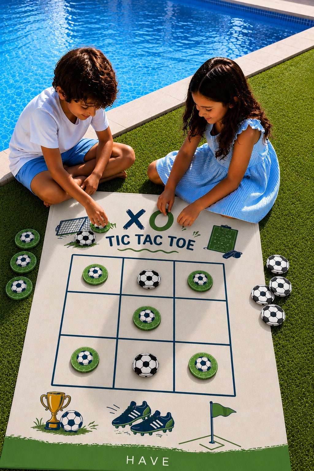 Beach Towel - Football XO